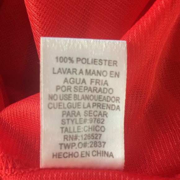 Alythea Orange Ruffle Dress - Picture 5 of 6